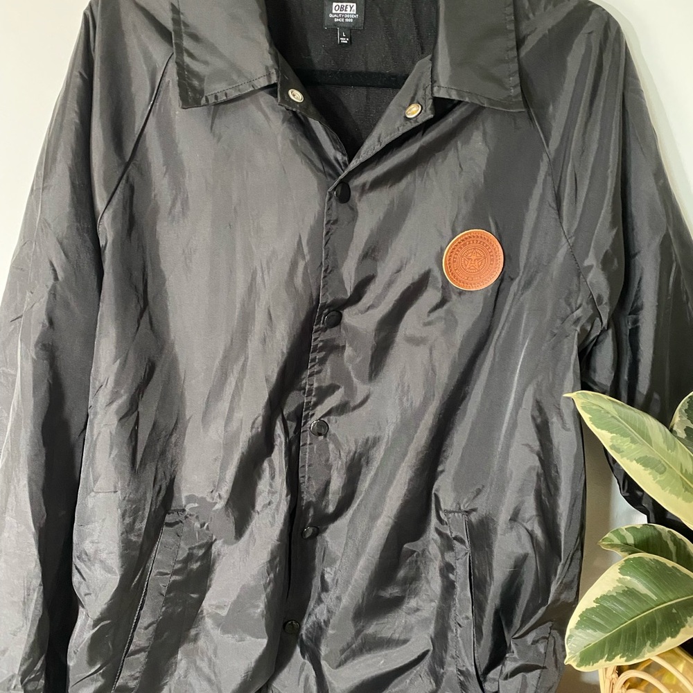 Obey Button Down Jacket - image 1